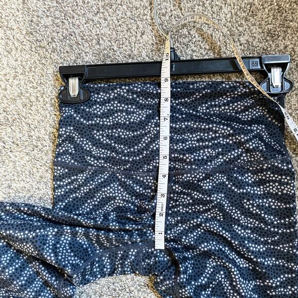 ZELLA Blue Dot Cropped Leggings Size XS - Picture 5 of 7